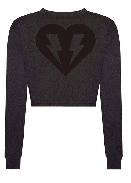 LKL Heart Long Sleeve XS/UK8, Black