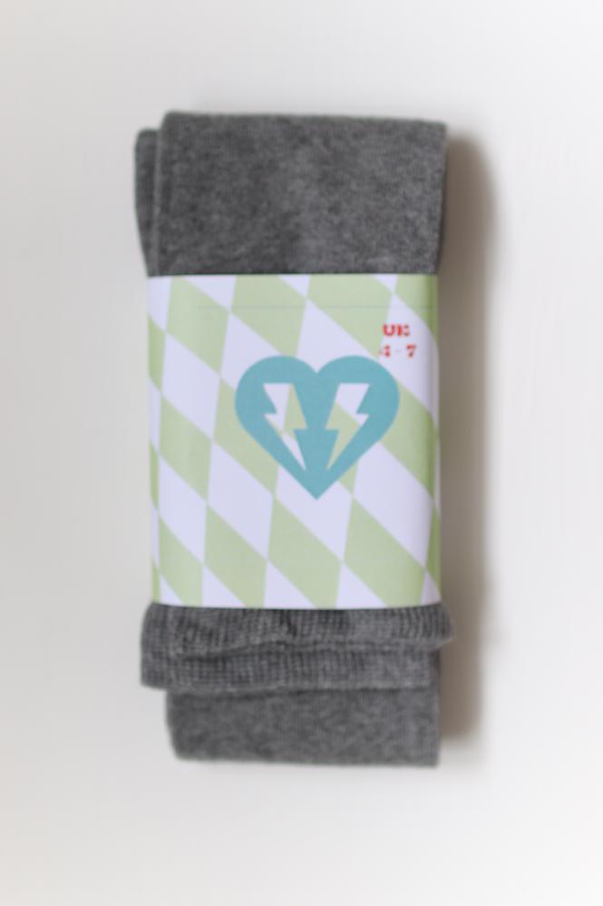 Knee High Socks One Size, Dark Grey