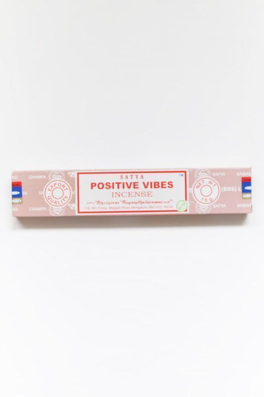 Satya incense positive vibes